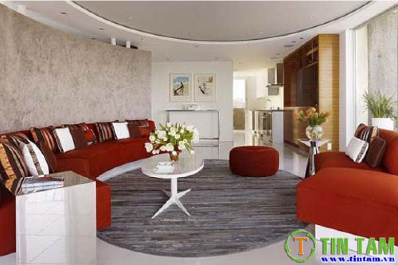 Giấy dán tường phòng khách q2